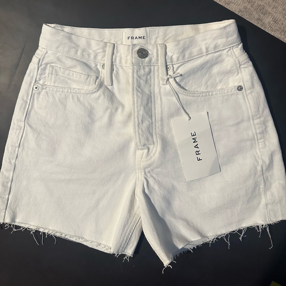 FRAME high rise vintage short NWT